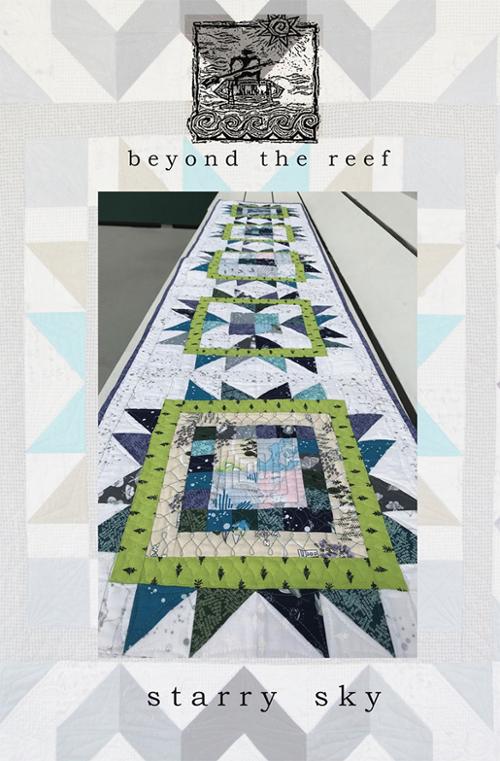 Starry Sky Table Runner Pattern by Beyond the Reef