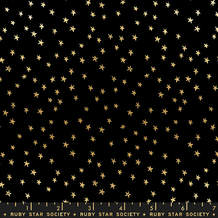 Starry by Alexia Abegg : Mini Starry - Black and Gold RS4110 27M