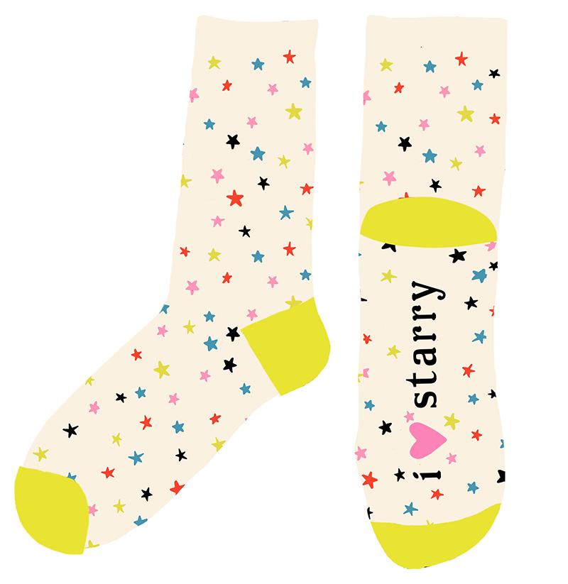 Starry by Alexia Abegg - Socks