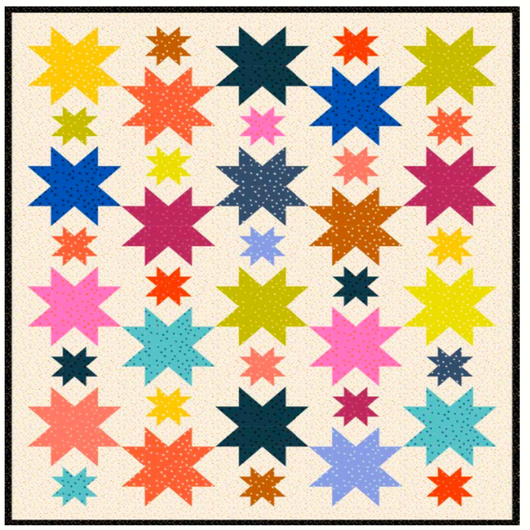 Starry by Alexia Abegg: The Helen Quilt Kit