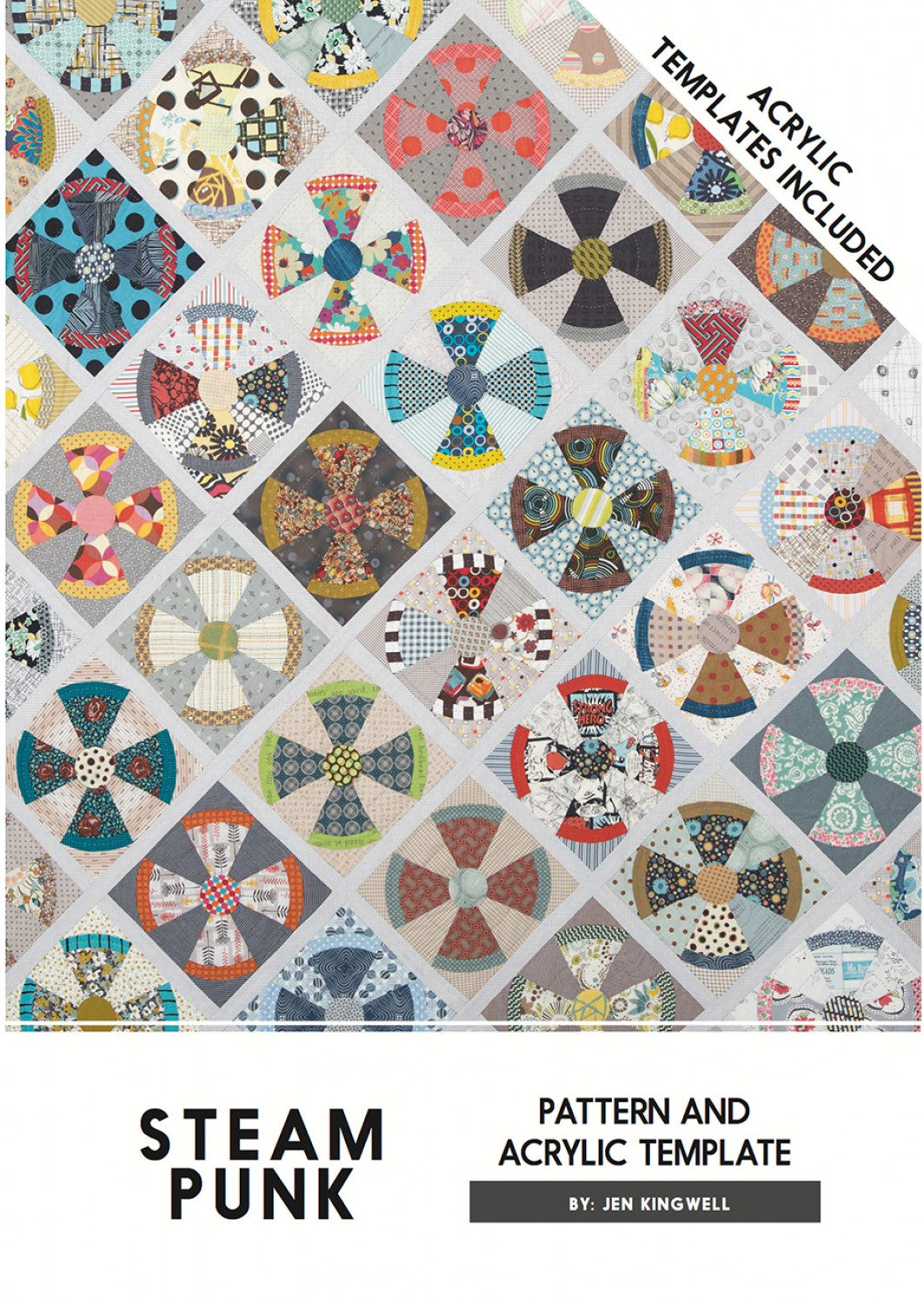 Steam Punk Pattern And Template by Jen Kingwell Designs - Special Order