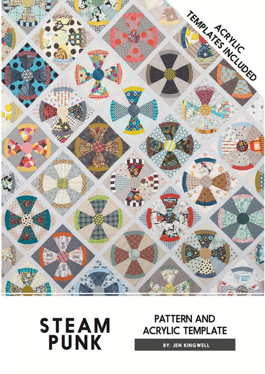 Steam Punk Pattern And Template by Jen Kingwell Designs - Special Order