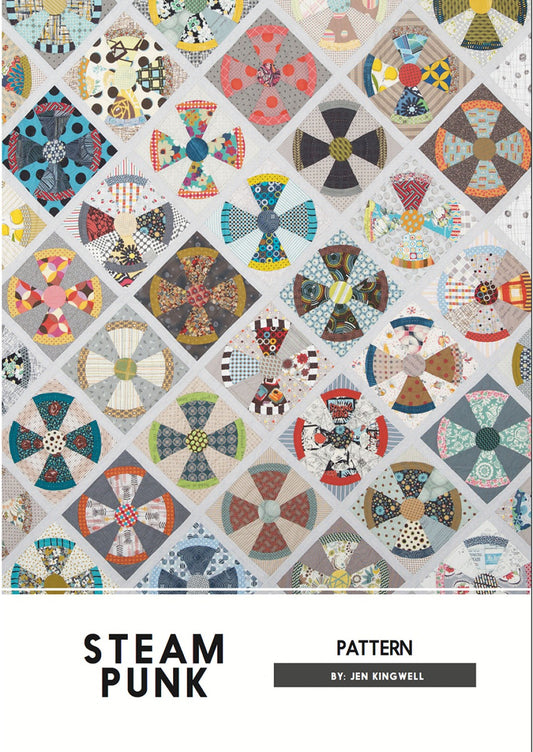 Steam Punk Pattern by Jen Kingwell Designs - Special Order