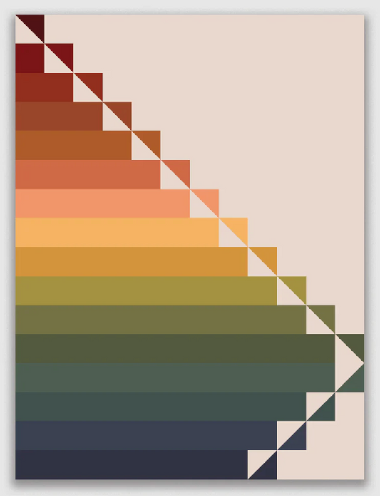 Steep Rock Quilt Kit featuring Art Gallery Pure Solids