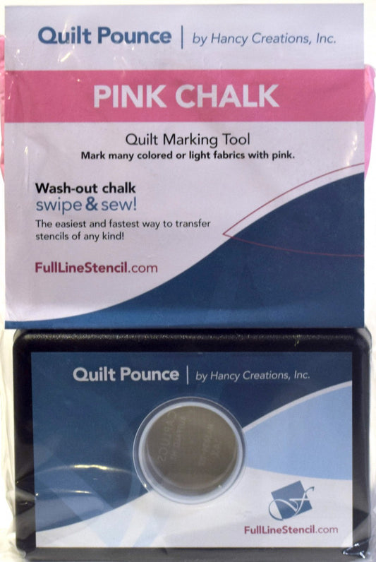 Stencil Chalk Transfer Quilt Pounce Pad Pink # QPP - Special Order