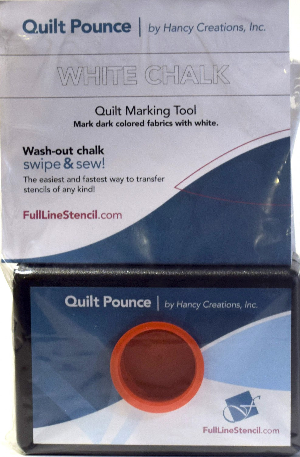 Stencil Chalk Transfer Quilt Pounce Pad White # QPW - Special Order