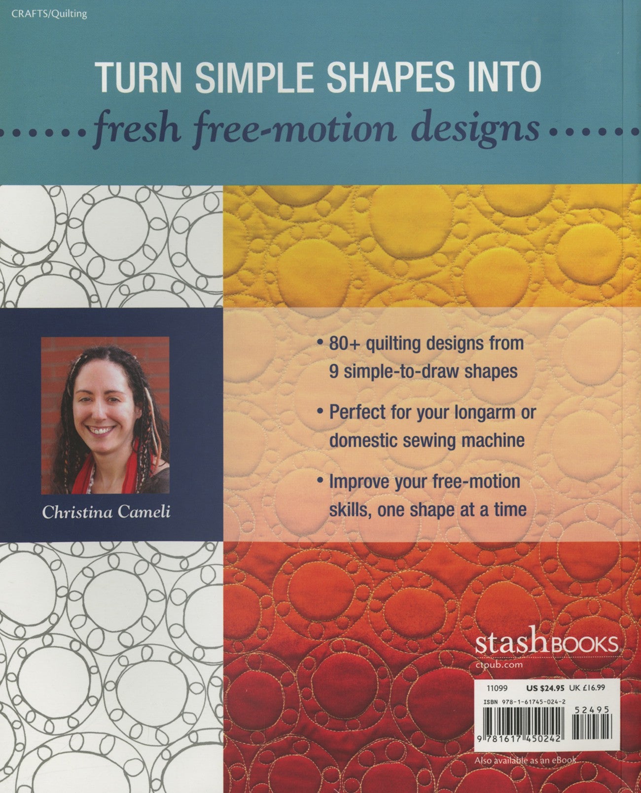 Step-By-Step Free-Motion Quilting # 11099 - Special Order (Will Ship After 4/28/25)