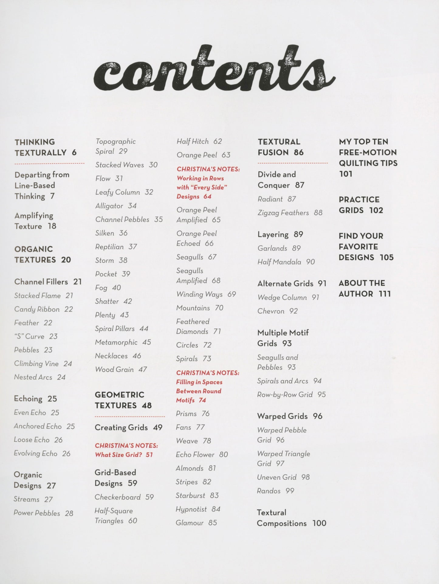 Step-By-Step Texture Quilting # 11335 - Special Order