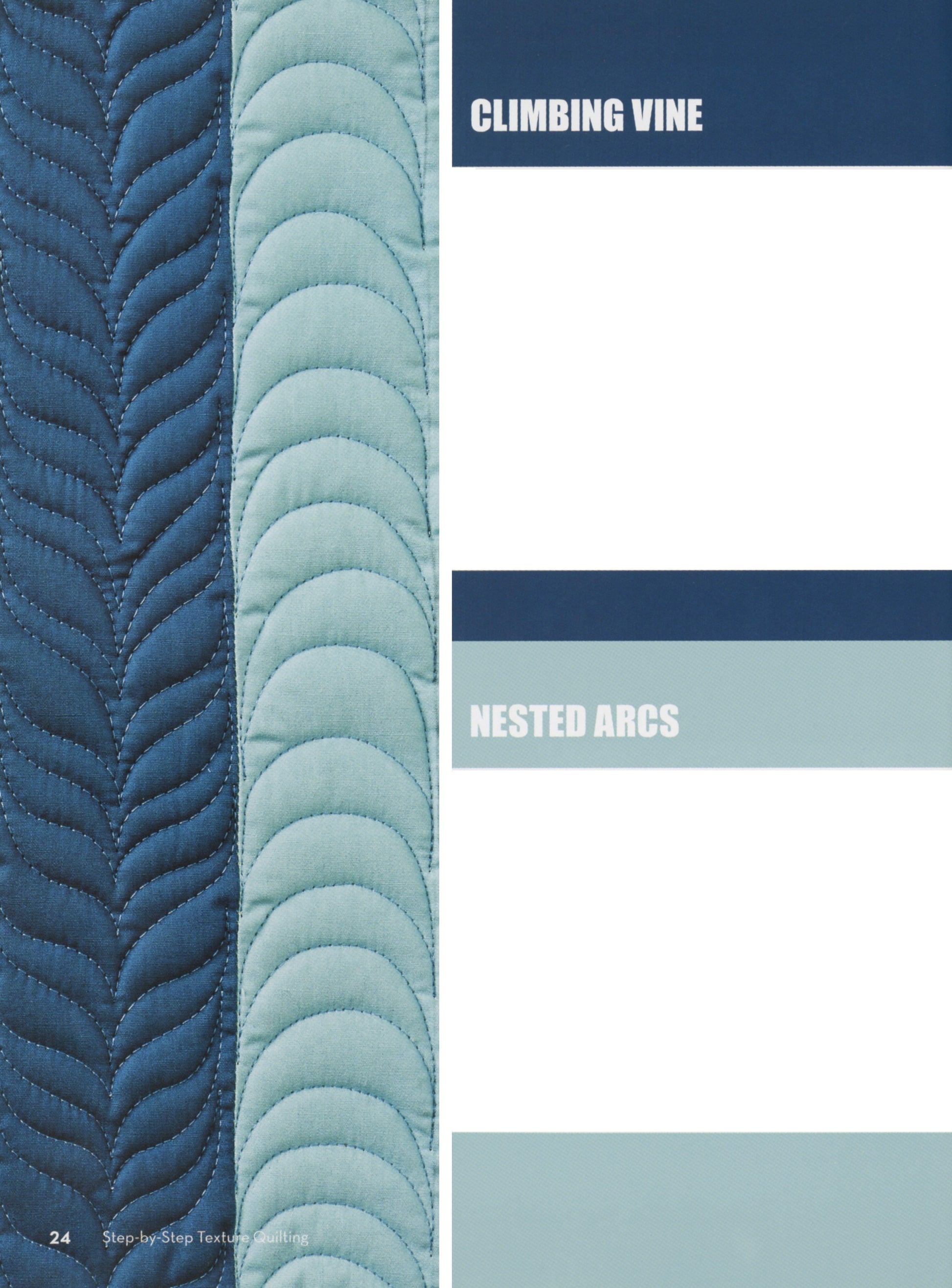 Step-By-Step Texture Quilting # 11335 - Special Order