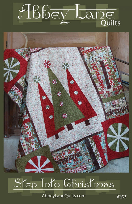 Step Into Christmas Applique Quilt Pattern by Abbey Lane Quilts
