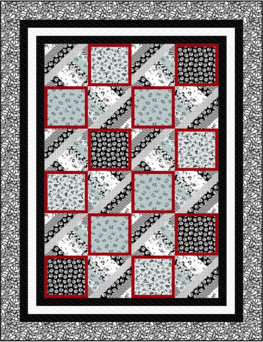 Oh Willie, You're So Fine by Chelsea DesignWorks : Sticks and Stones Quilt Kit