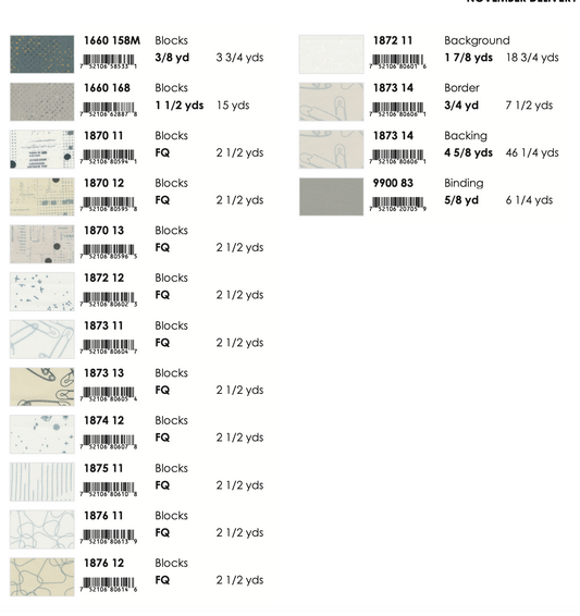 Still More Paper by Zen Chic - At A Glance Quilt Kit