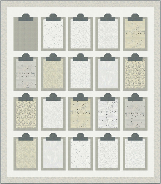 Still More Paper by Zen Chic - At A Glance Quilt Kit