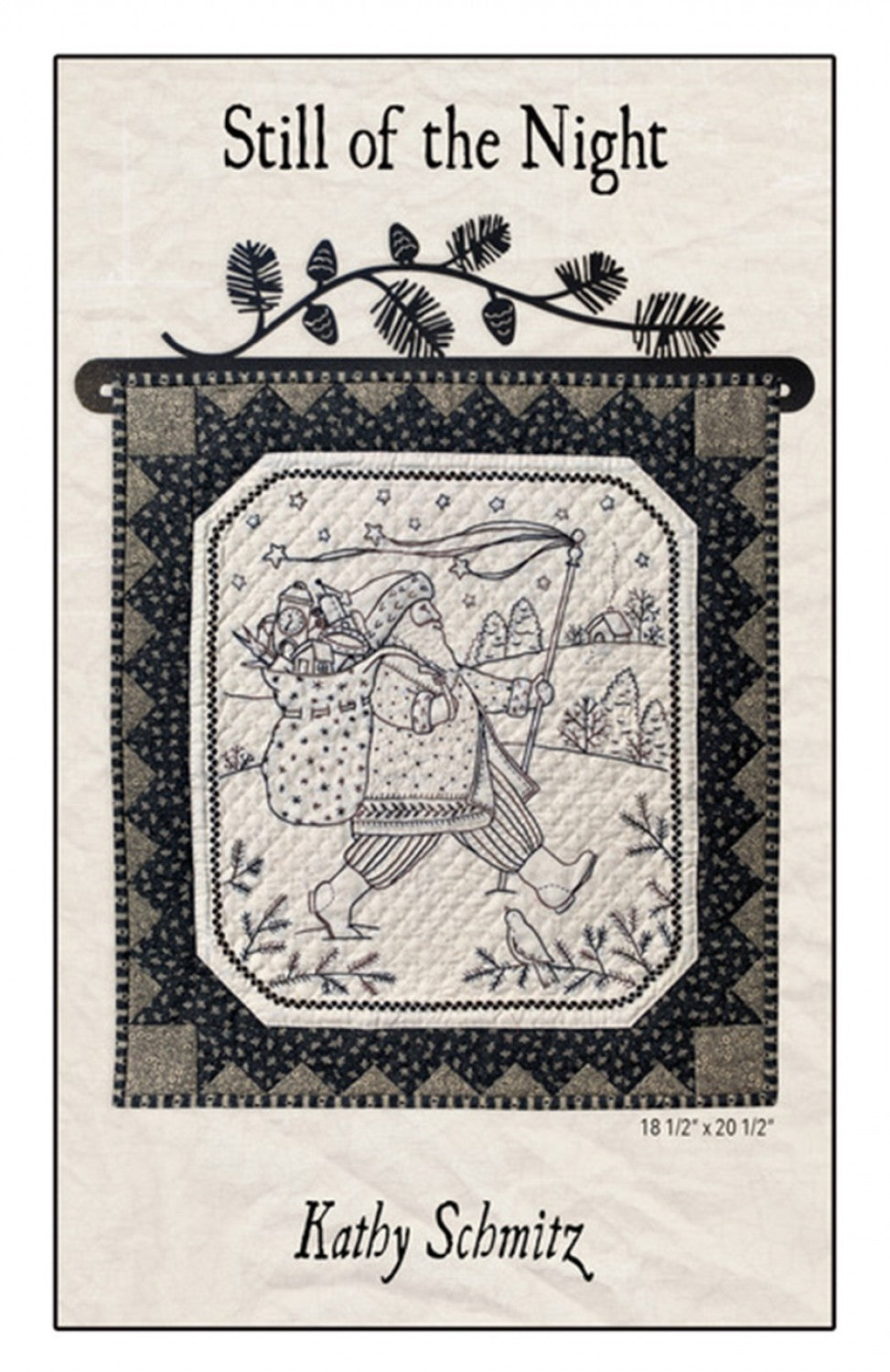 Still Of The Night Embroidery Pattern by Kathy Schmitz