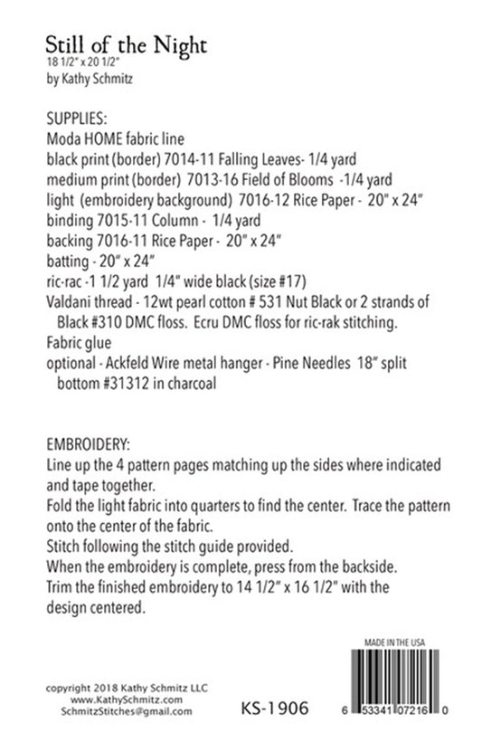 Still Of The Night # KS-1906 - Special Order