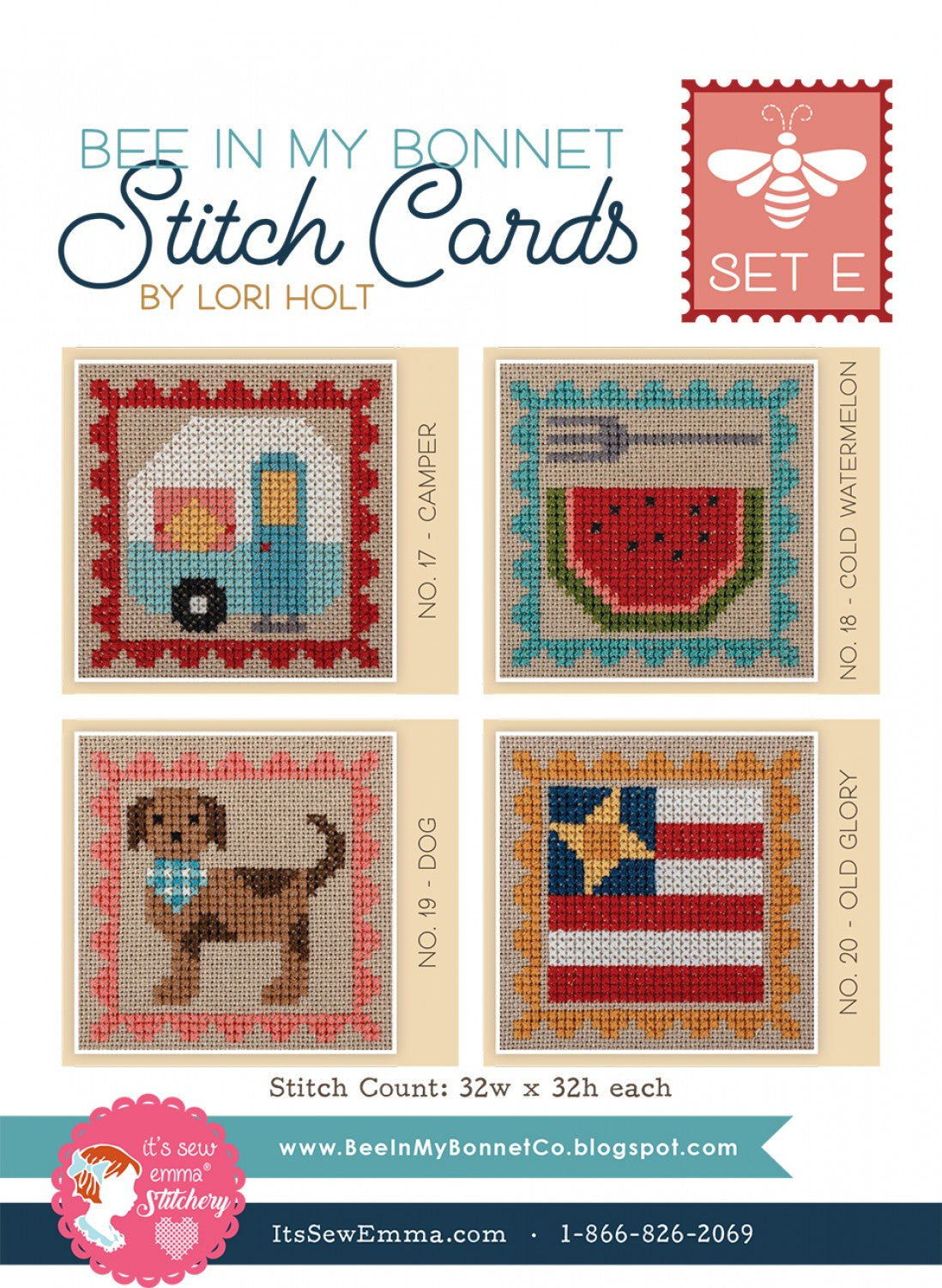 Stitch Cards Set E # ISE-419 - Special Order