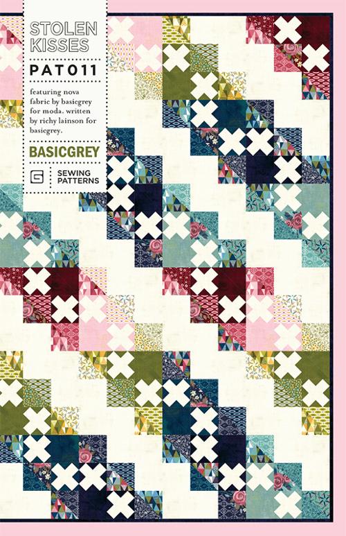 Stolen Kisses Quilt Pattern by BasicGrey