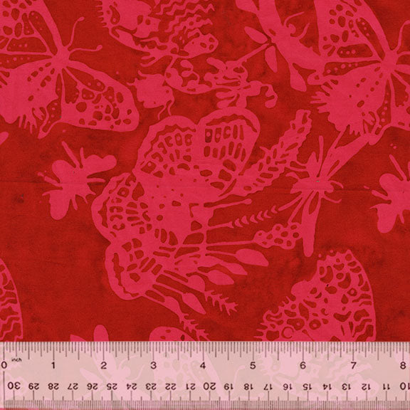 Strawberry Lane by Sally Kelly - Hunnyhill Butterflies Dragonfruit 738Q-6