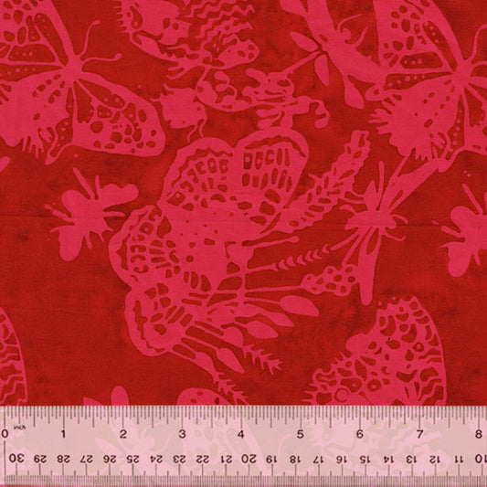Strawberry Lane by Sally Kelly - Hunnyhill Butterflies Dragonfruit 738Q-6