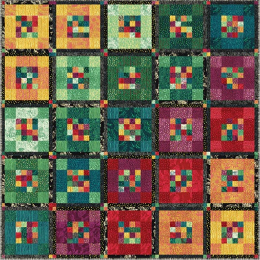 Strawberry Lane by Sally Kelly : Seedlings Quilt Kit