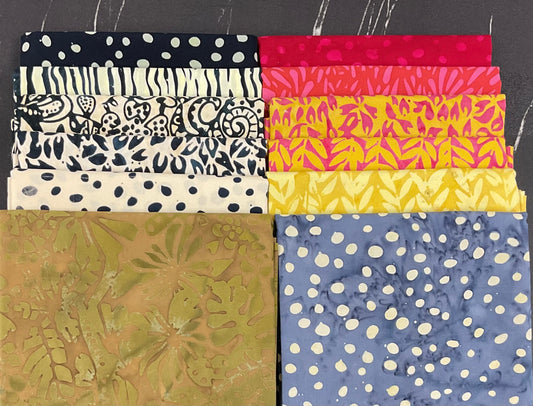 Strawberry Lane by Sally Kelly : Waves of Color Quilt Kit