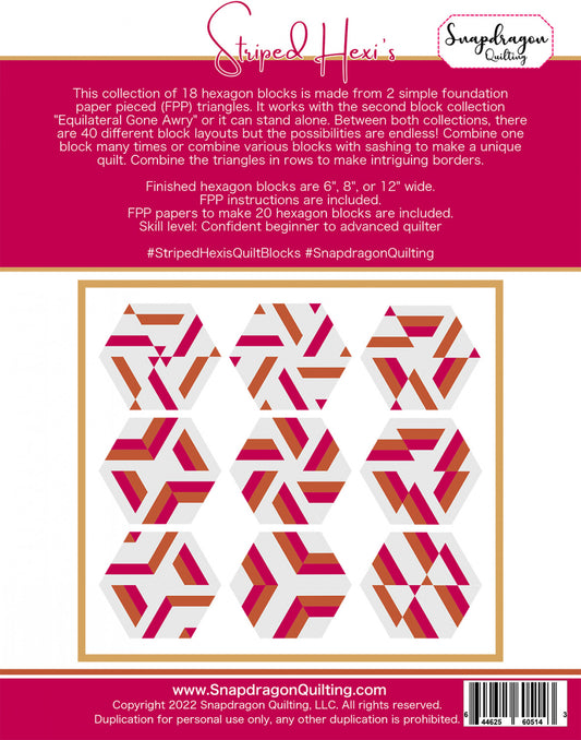 Striped Hexis # SDQ-05143 - Special Order