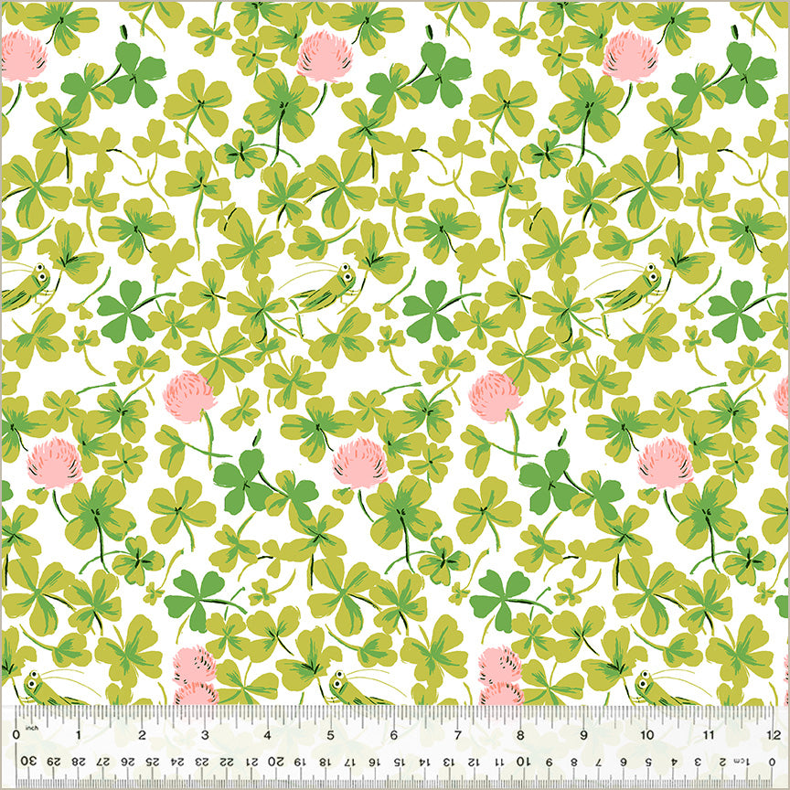 Studio Edit by Heather Ross - Cricket Clover Pink 37026D-6