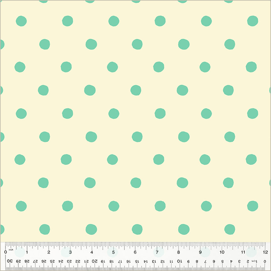Studio Edit by Heather Ross - Dots Aqua 50169D-1