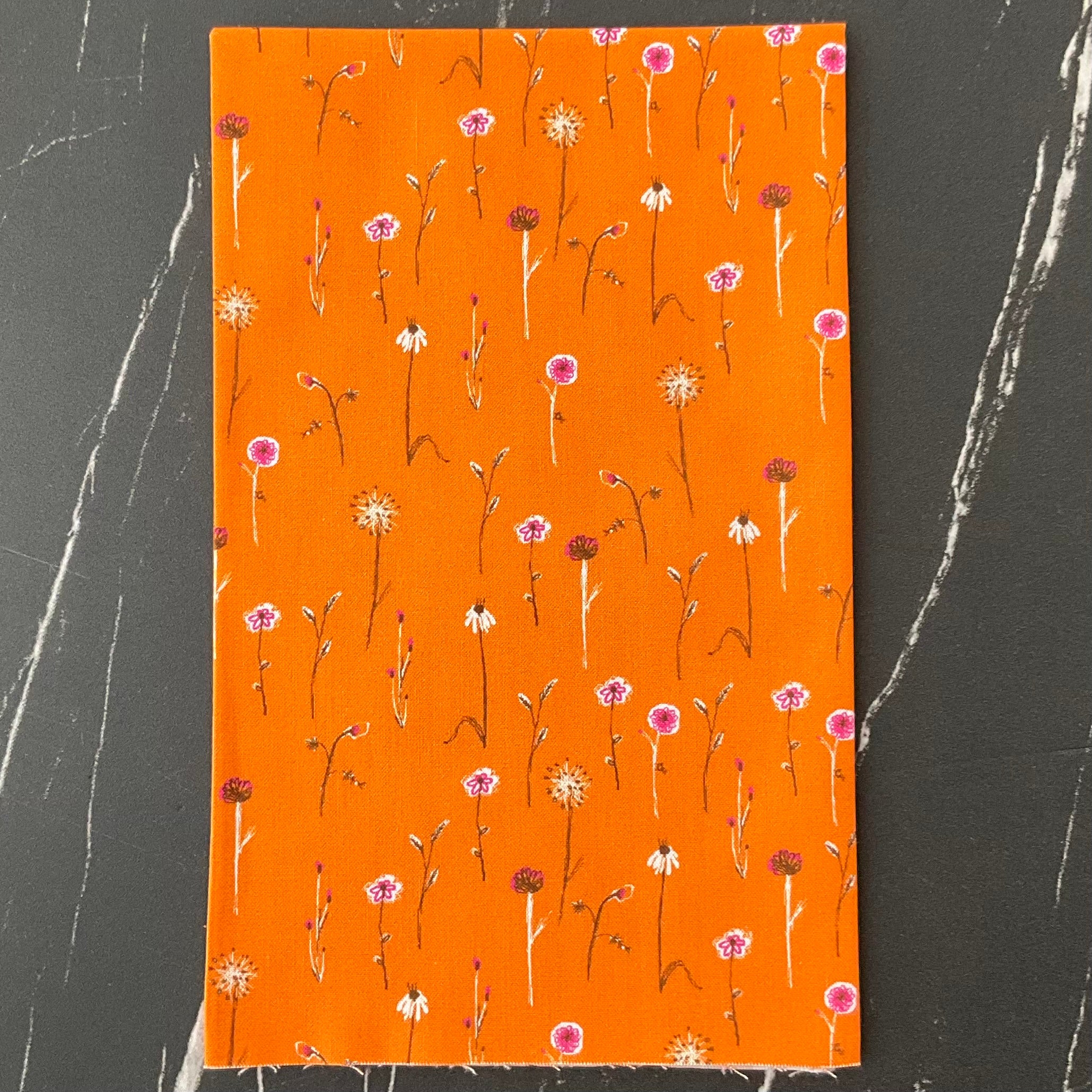 Studio Edit by Heather Ross - Wildflowers Orange 52757D-12
