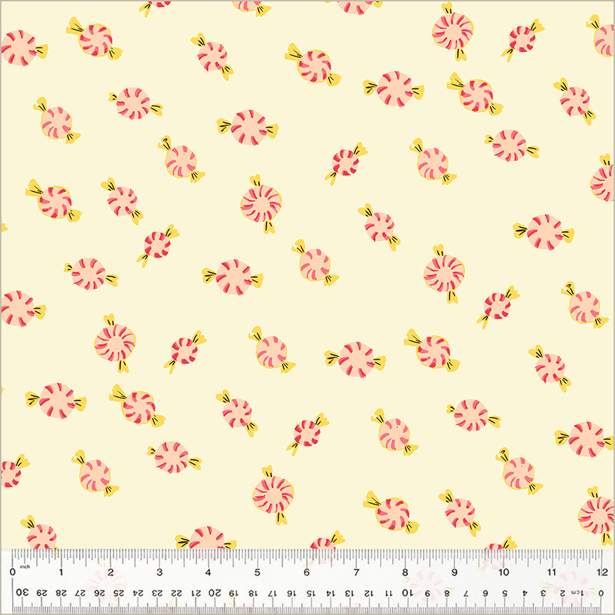Studio Edit by Heather Ross - Peppermint Candies Cream 50167D-2