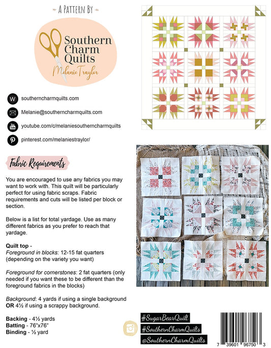 Sugar Bear Quilt Pattern # SCQ-117 - Special Order