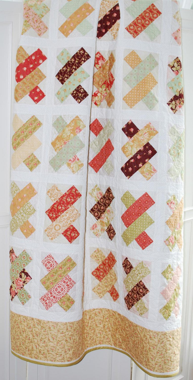 Sugar Twist Quilt Pattern by The Pattern Basket