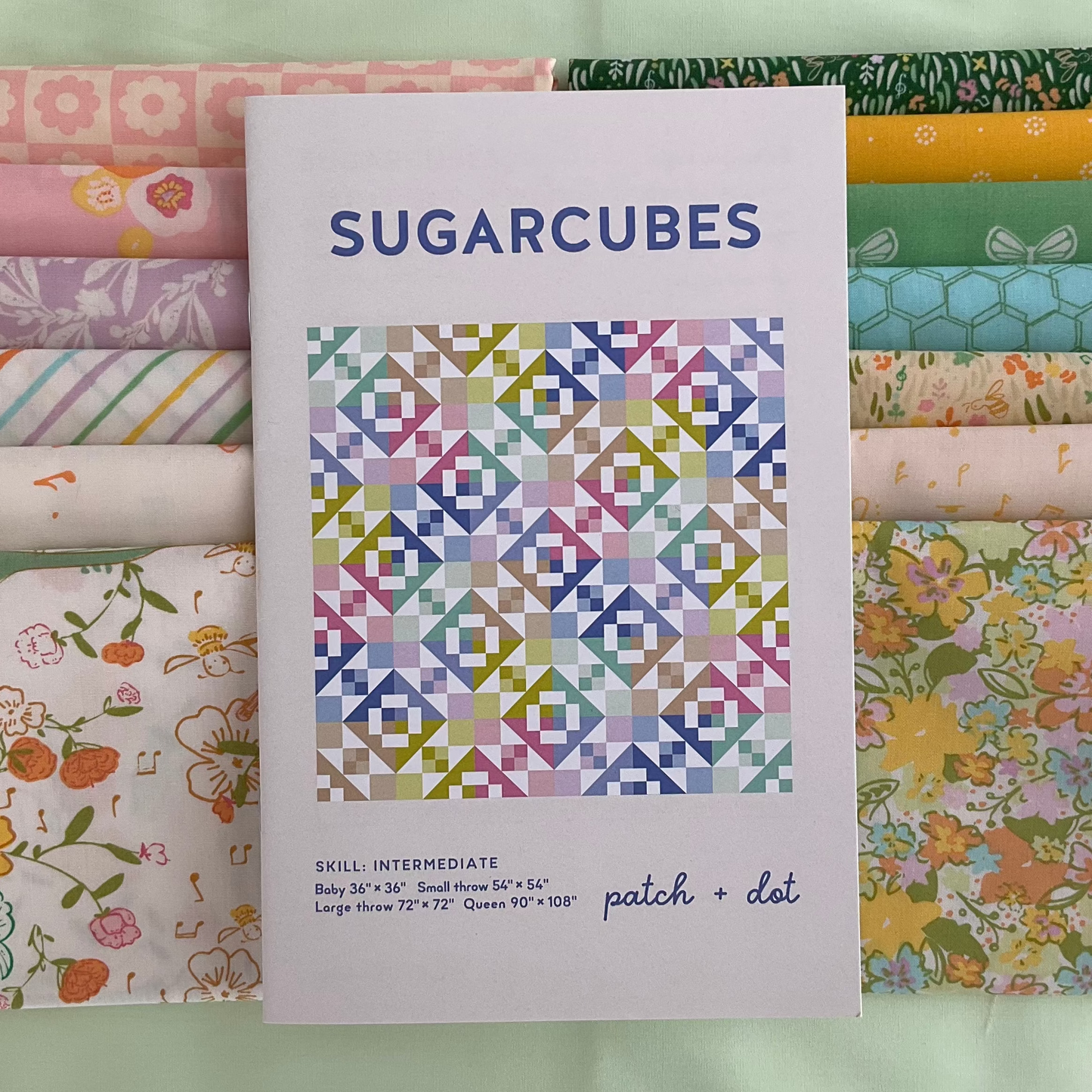 Sugarcubes Quilt Kit by Patch + Dot Featuring Lullabee