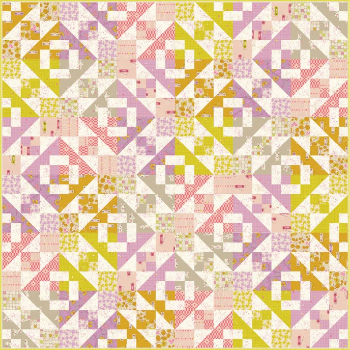 LoFi Linens by Rashida Coleman-Hale : Sugarcubes Quilt Kit