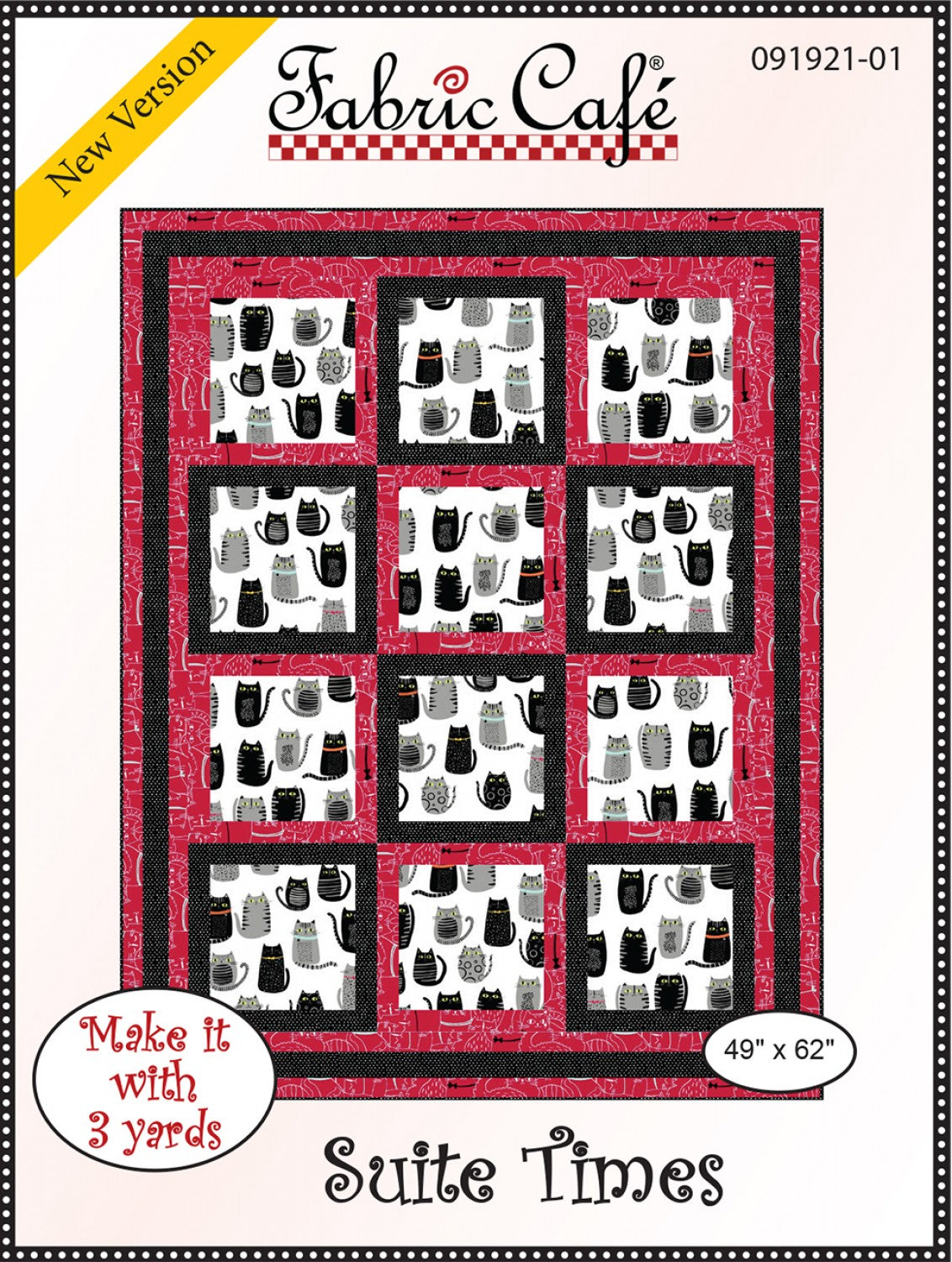 Suite Times Quilt featuring Dawn on the Prairie by Fancy That Design House - 3 Yard Quilt Kit