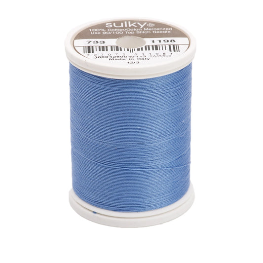 Sulky Cotton Thread 30wt 400d 500yds Dusty Navy # 733-1198
