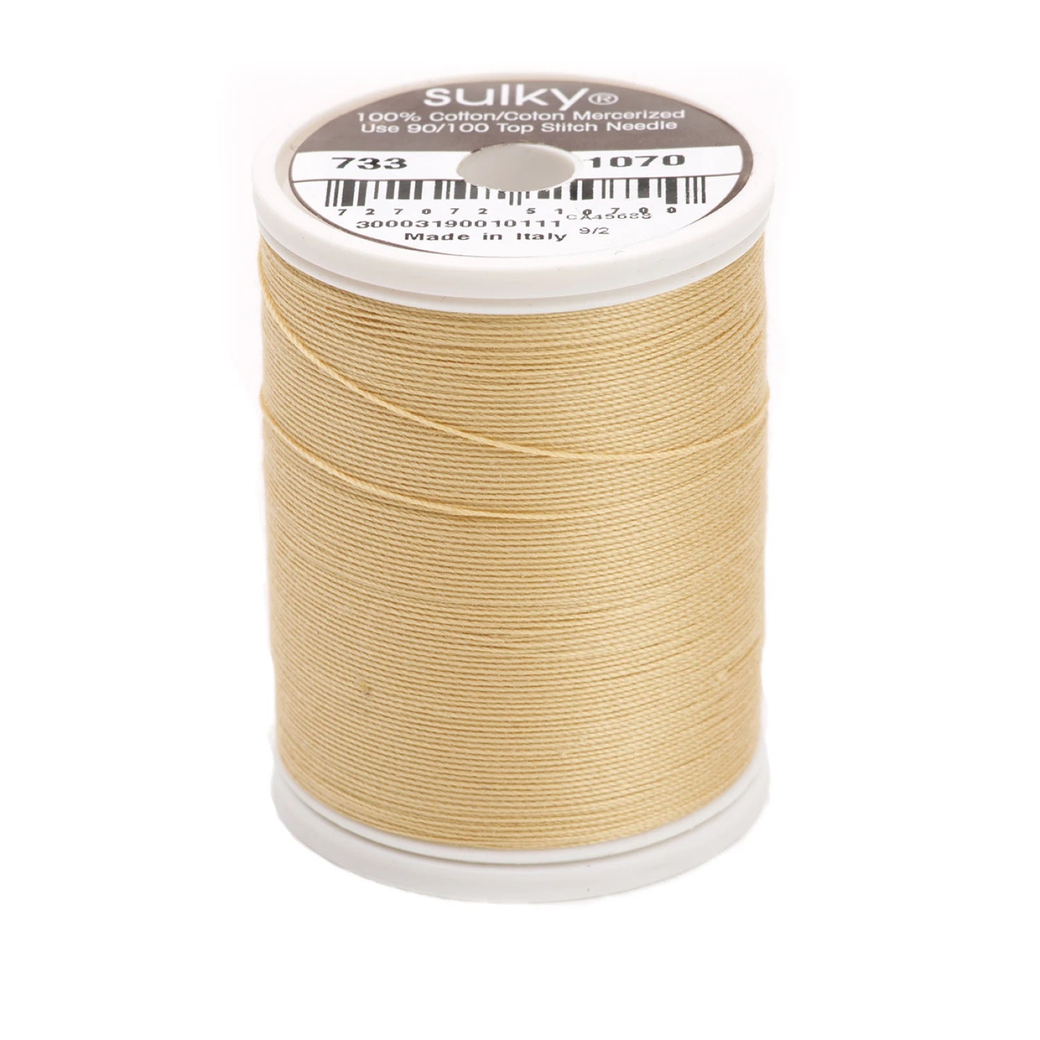Sulky Cotton Thread 30wt 400d 500yds Gold # 733-1070