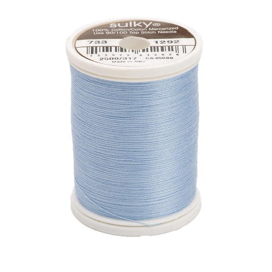 Sulky Cotton Thread 30wt 400d 500yds Heron Blue # 733-1292