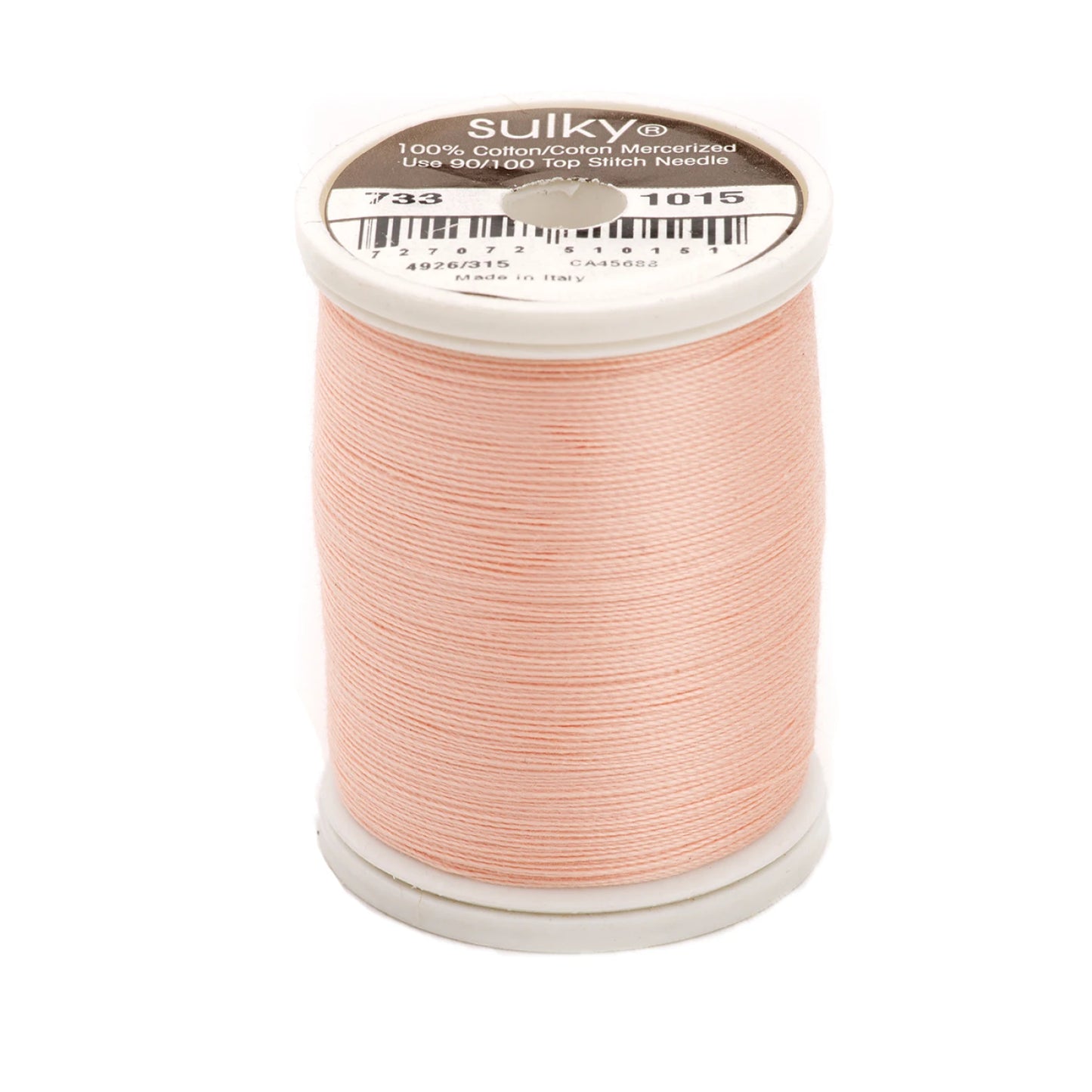 Sulky Cotton Thread 30wt 400d 500yds Medium Peach # 733-1015