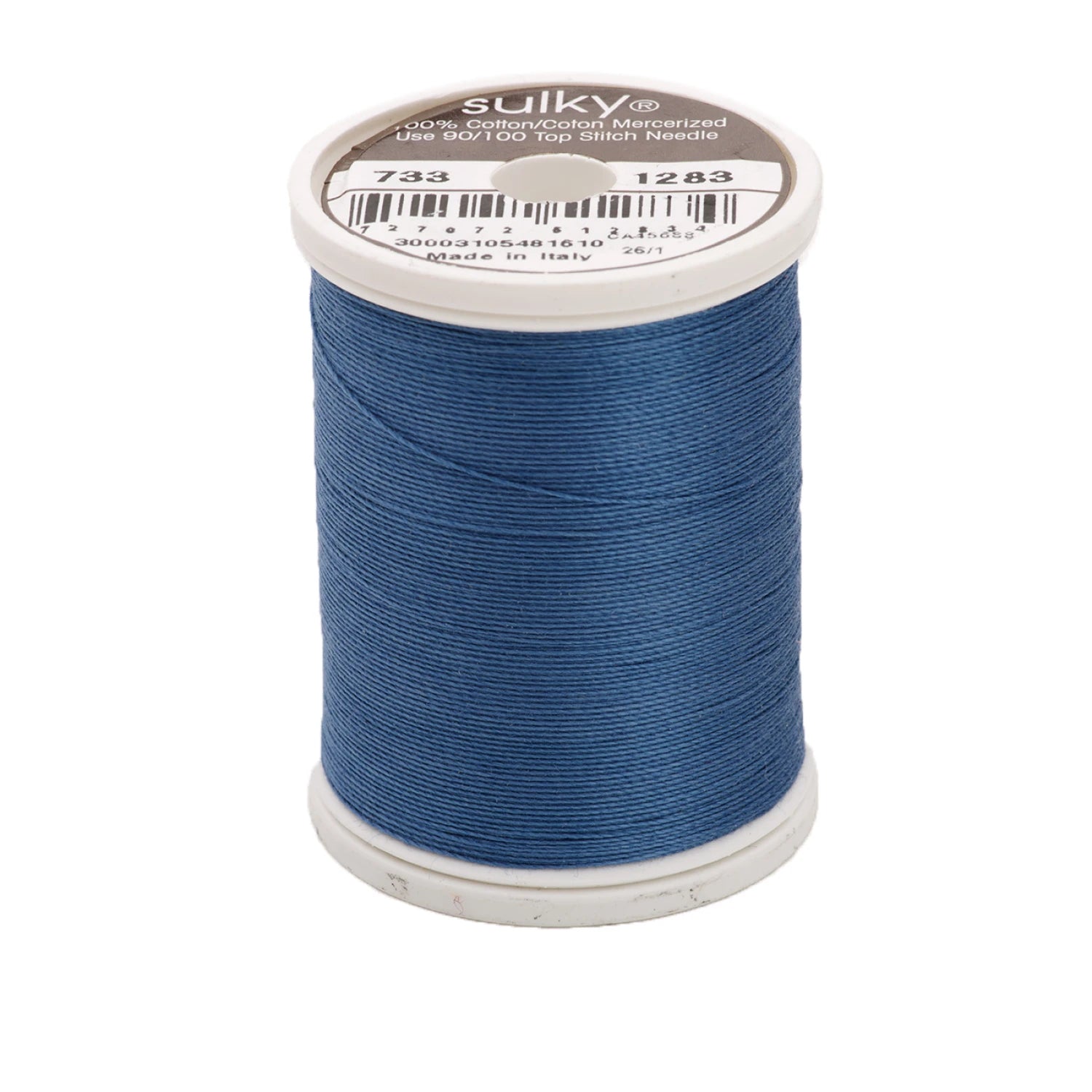 Sulky Cotton Thread 30wt 400d 500yds Slate Grey # 733-1283