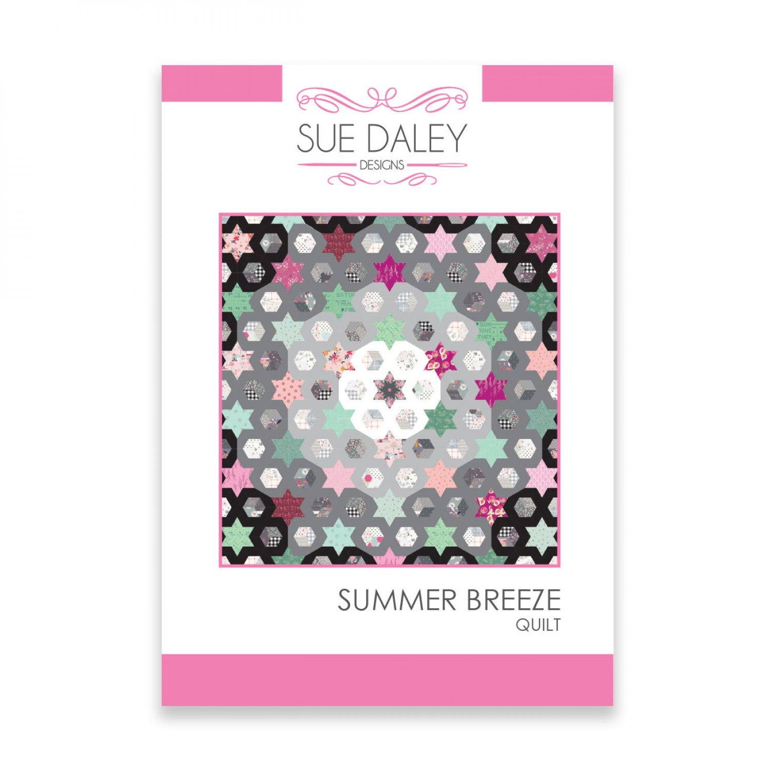 Summer Breeze Quilt Pattern by Sue Daley