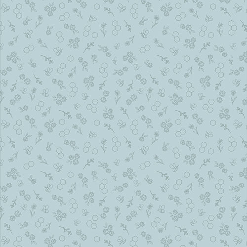 Summer Homestead by Sewcial Bee Collective : Bumble & Bloom Sky SBC-BB-3001