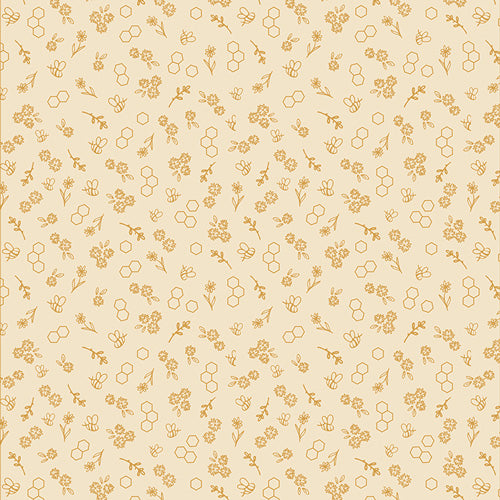 Summer Homestead by Sewcial Bee Collective : Bumble & Bloom Vanilla SBC-BB-3004