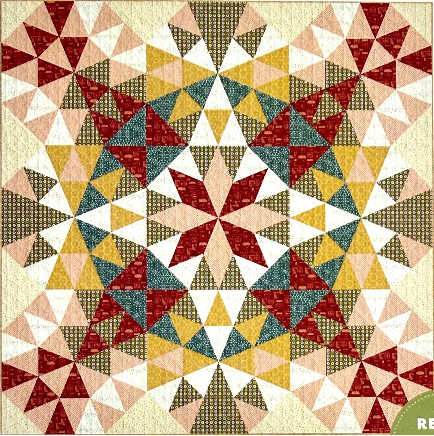 Summer Homestead by Sewcial Bee Collective : Summer Glow Quilt Kit