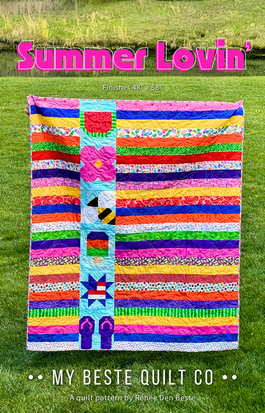 Summer Lovin' Quilt Pattern by My Beste Quilt Co.