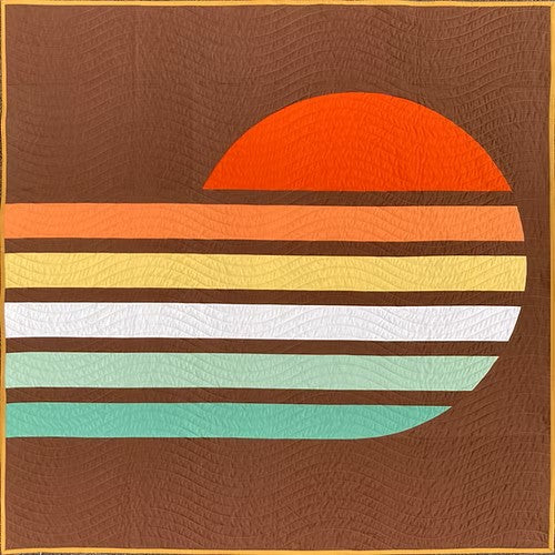 Summer Sun by Vera® : 70's Sun Quilt Kit
