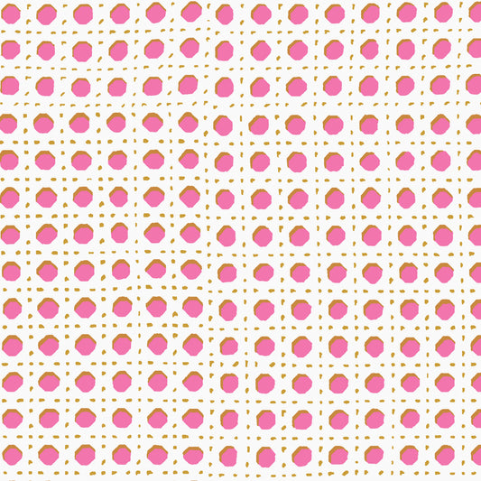 Summer Sun by Vera® : Studio Caning White/Pink 228823