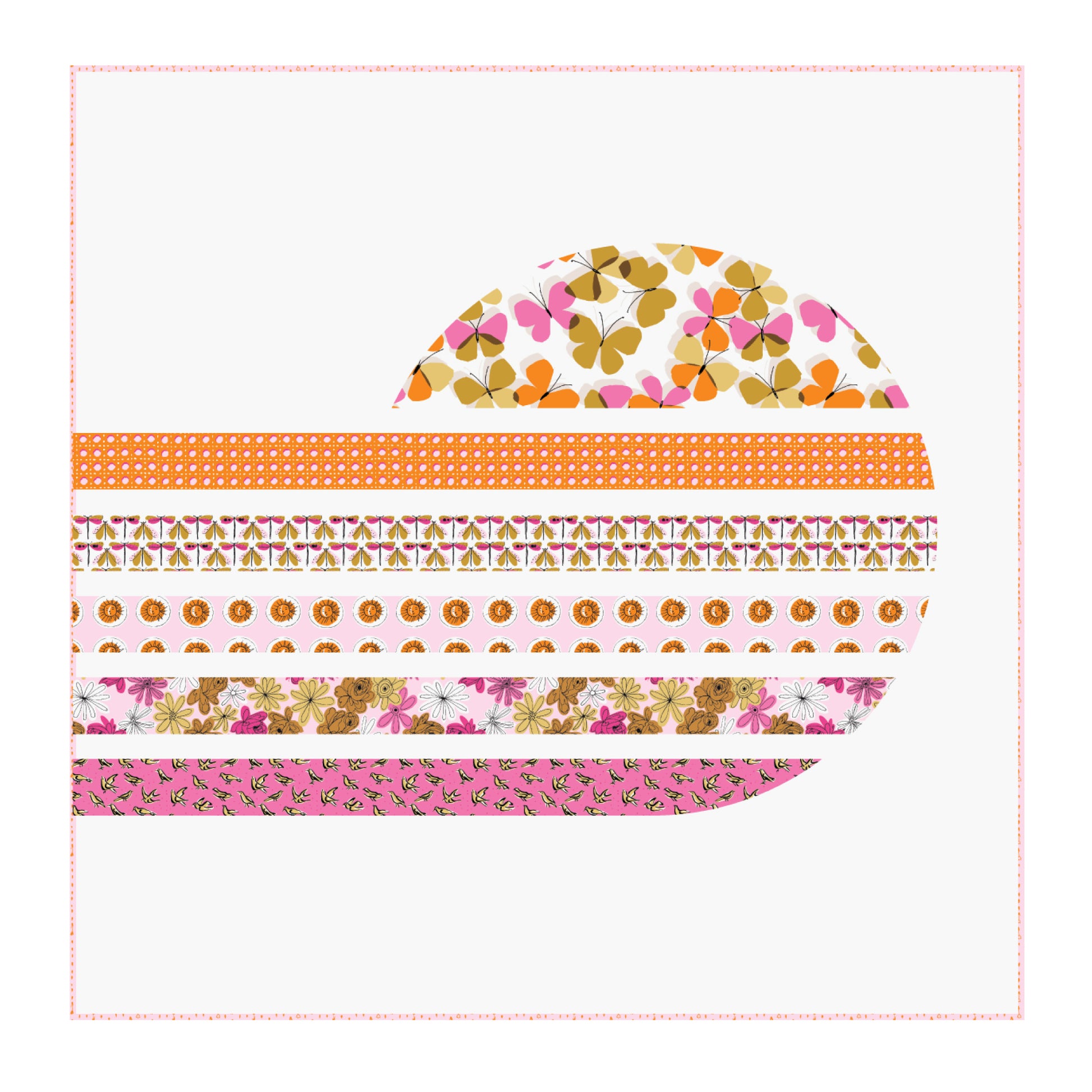 Summer Sun by Vera® : 70's Sun Quilt Kit (Estimated Arrival November 2025)