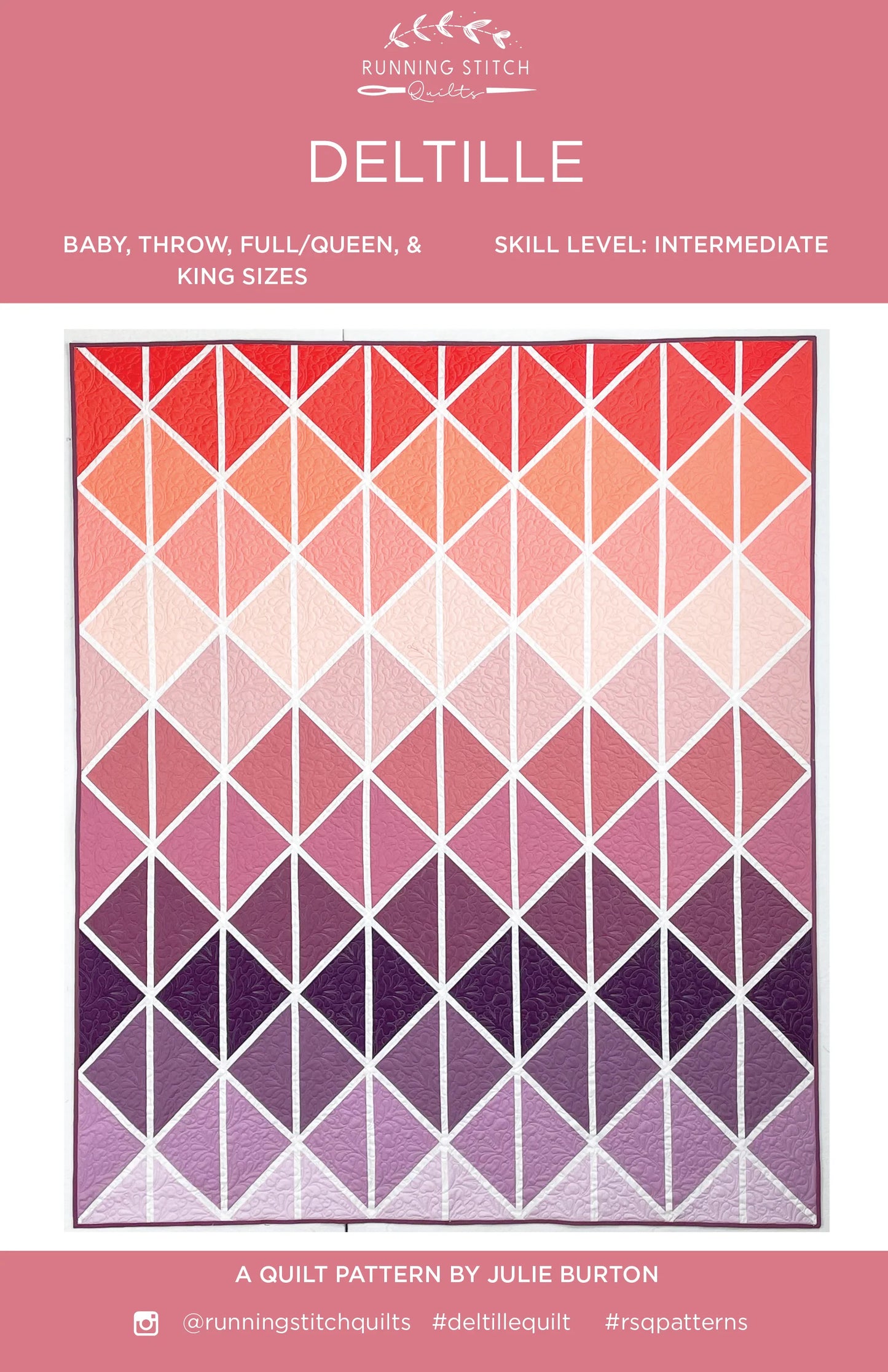 Summer Sun by Vera® : Deltille Quilt Kit (Estimated Arrival November 2025)