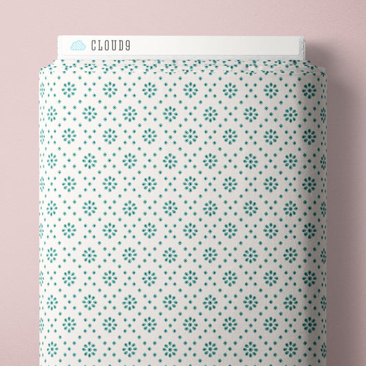 Summer's End by Emily Taylor : Blossom Eyelet Ivory/Green 229750
